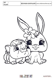 littlest-pet-shop boyama sayfaları